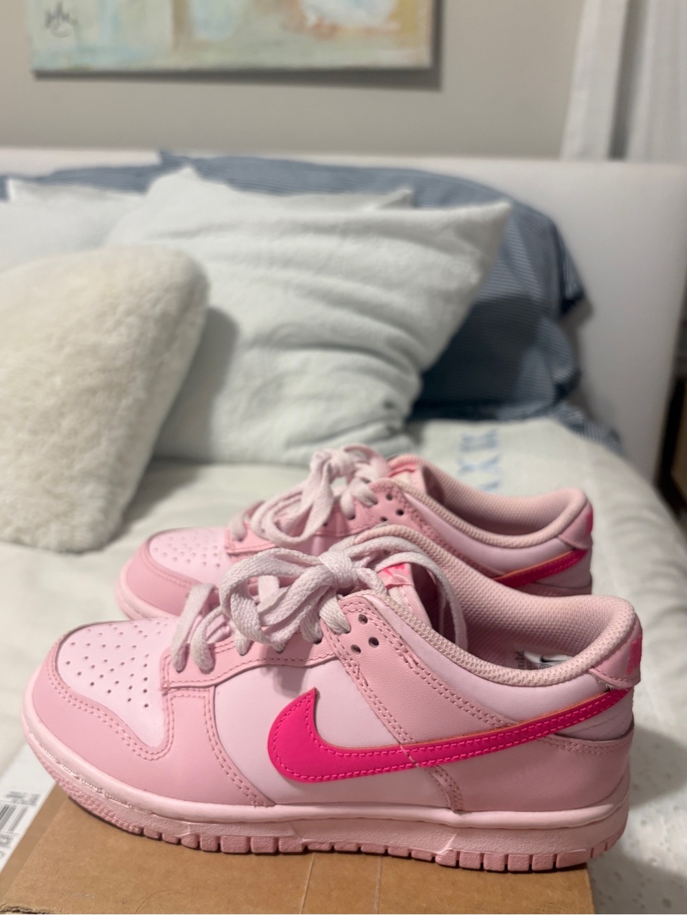 Pink Nike Dunks
